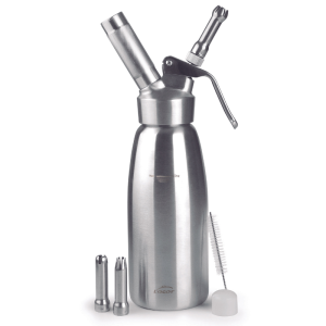 Professionele slagroomspuit Lacor - Ø 90 mm - 0,5 L | Bereiding van slagroom en crèmes