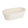 Ovale Rotan Fermentatiemand 250x150x80 mm Vogue: Perfecte patisserie & gelijkmatige fermentatie