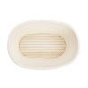 Panier de Fermentation Ovale Rotin Vogue 210x150x80 mm - Qualité Professionnelle