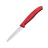 Couteau D'office Dente Pointu Victorinox 8 cm Rouge - Précision et Qualité