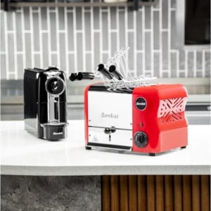 Rote Rowlett Rutland 2-Schlitz-Toaster - SCHNELL & KOMPAKT!