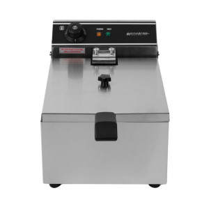 Professionelle Fritteuse 10 L 3000 W Edelstahl — Thermostat