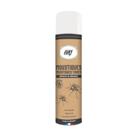 Mosquito & Tiger Mosquito Repellent - FURY 400ml: Effective for 24 hours