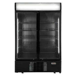 Refrigerated Beverage Display Case - 2 Doors - 800 L | Dynasteel