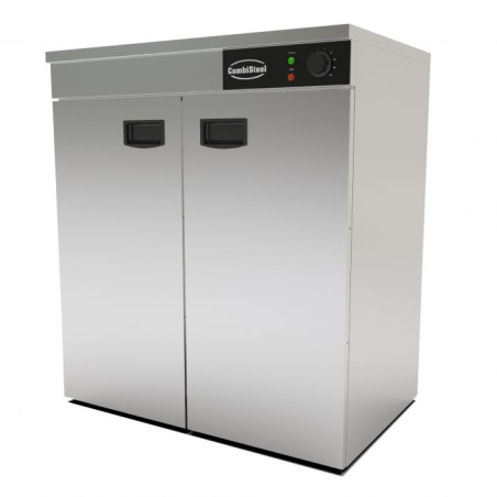 Combisteel 2-Door Warming Cabinet: Optimal temperature maintenance, high power and capacity.