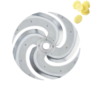 Disque Éminceur - Snijmaat - Gekookte Aardappelen 4 mm Robot-Coupe Voor R 502 / R 502 VV / R 652 / R 652 VV