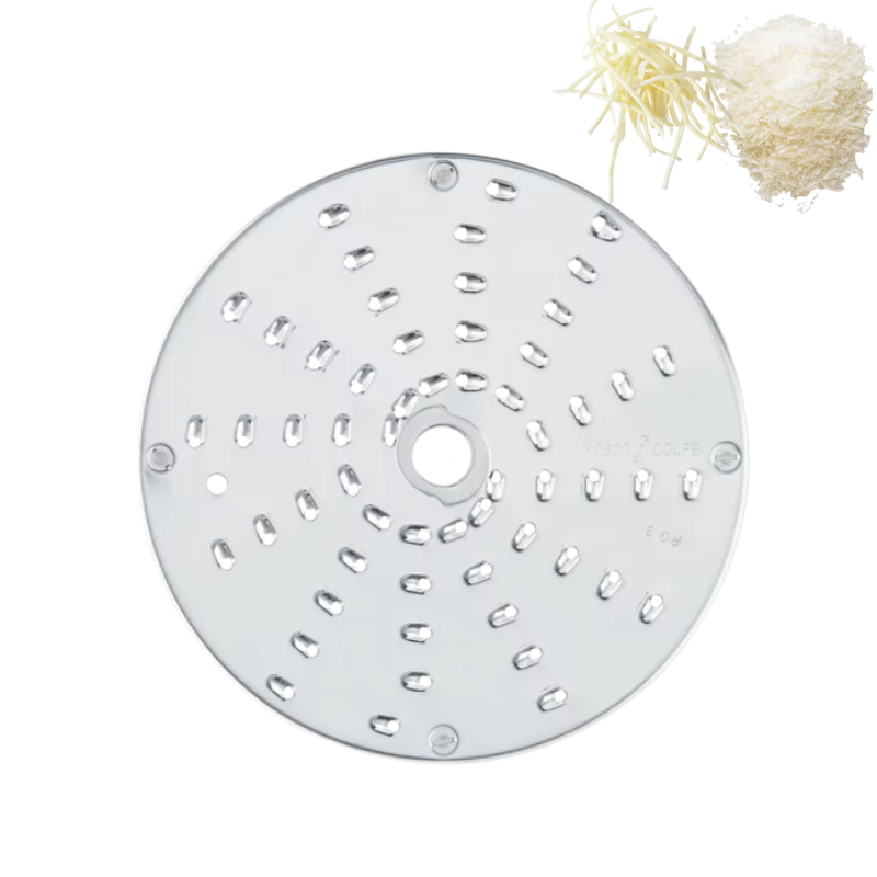 Raspende Schijven Robot-Coupe Voor R101XL / R201XL / R211XL / R301 / R301 Ultra / R 401 / CL20 / R402 / R402 VV. Raspende Schijven Robot-Coupe Voor R101XL / R201XL / R211XL / R301 / R301 Ultra / R 401 / CL20 / R402 / R402 VV.