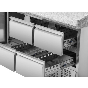 Koelkast voor pizza Compact 600x400 - Dynasteel