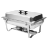 Chafing Dish 9 L - GN 1/1 Eco Dynasteel: Halten Sie Ihre Speisen warm.