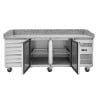 Pizza Cabinet - 2 Doors and 7 Drawers - Dynasteel