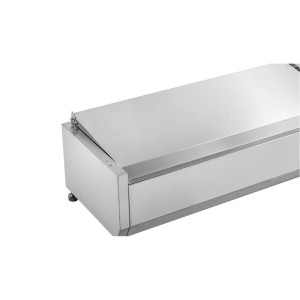 Refrigerated Saladette to Place Stainless Steel Lid - 9 x GN 1/3 - Dynasteel