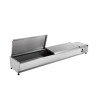 Refrigerated Saladette to Place Stainless Steel Lid - 9 x GN 1/3 - Dynasteel