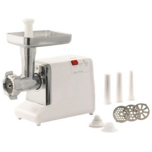 Elektrischer Fleischwolf mit Umkehrfunktion - 60-80 kg/h & 350W: Profi-Leistung