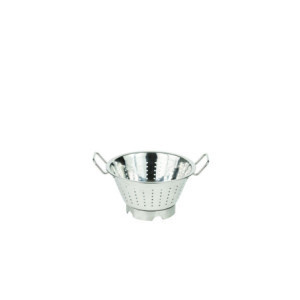 Conische Zeef met Voet - RVS 24 cm optimaal