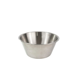 Edelstahlbecken ⌀ 16 cm - Professionelles Utensil