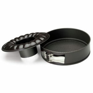 Antiaanbakbare springvorm - Ø 240 mm, 2 bodems -
