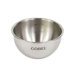 Cul de Poule Inox Gobel ⌀ 16 cm - Ronde Bodem