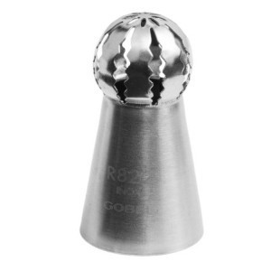 Edelstahlkugel Tülle Gobel R822 - Ø 24 mm | Professionelles Konditoreizubehör
