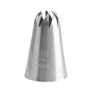 Douille Rose Inox 8 Tanden - Ø 18 mm Gobel Professioneel