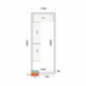 Panel for Cold Room 1200x3000x2120 TEFCOLD: 80mm Insulation & Easy Assembly