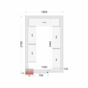 Paneel voor Koelkamer TEFCOLD - Optimale isolatie | Gemakkelijke aanpassing