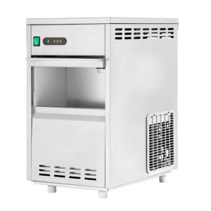 IJsblokjesmachine 30 Kg - Dynasteel: Krachtige prestaties en roestvrijstalen design