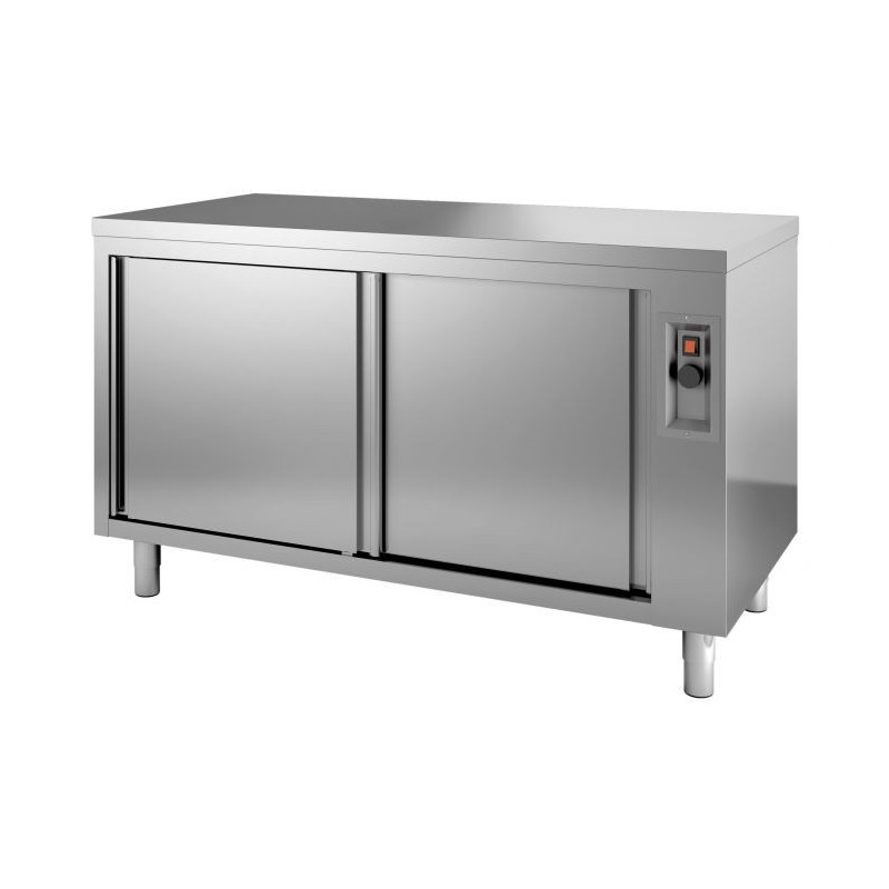 Double-Sided Stainless Steel Warming Cabinet 700 - Professional Heat Retention