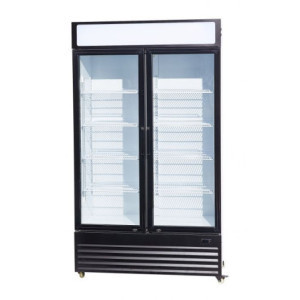 Refrigerated Beverage Display Case 2 Glass Doors - 750 L - CombiSteel