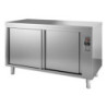 Stainless Steel Warming Cabinet - 2 Doors - Catering Kitchen - Keep Warm