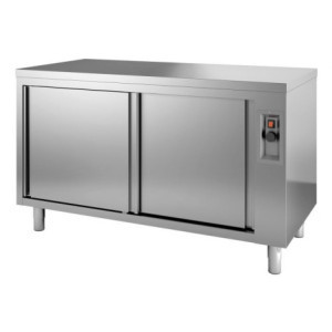 Heated Cabinet 2 Doors - High Quality Stainless Steel