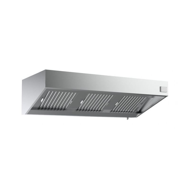 Complete Wall Hood With Motor and LED - CombiSteel