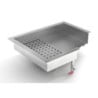 Integrated Crushed Ice Bin Drop-In CombiSteel - Practical Design and Maximum Freshness