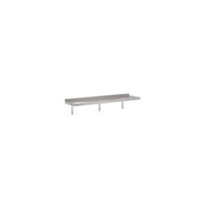 Etagère Murale en Inox avec Support - L 2200 x P 300 mm - CombiSteel