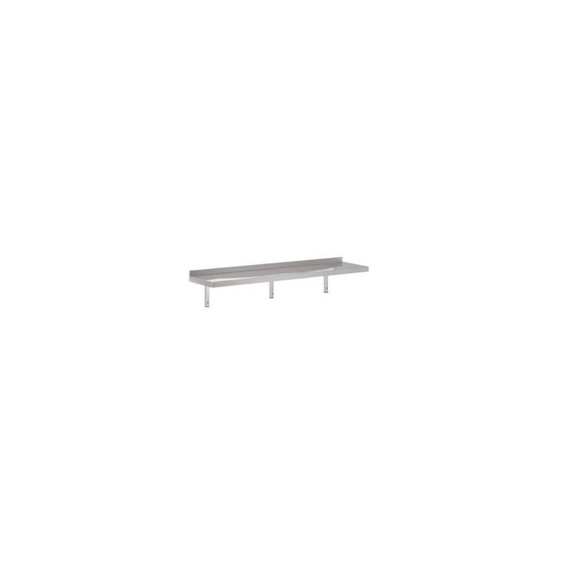 Professional Stainless Steel Wall Shelf - L2200 x P300 mm - CombiSteel