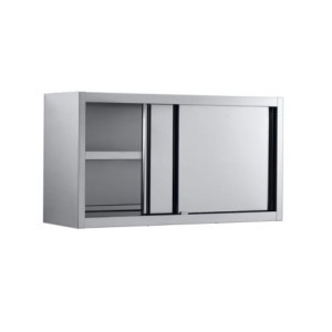 Wall Cabinet Stainless Steel Combisteel - Sliding Doors 1800x400mm