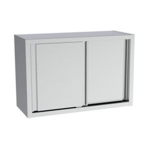 Wall Cabinet with Sliding Doors - L 1800 x D 400 mm - CombiSteel