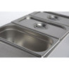 Bain-Marie mit Ablasshahn - GN 1/1 - CombiSteel