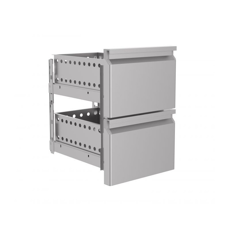 Bloc 2 Drawers Monobloc CombiSteel | Optimized Refrigerated Storage