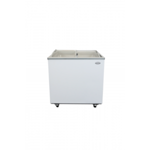 198 L Glass Chest Freezer CombiSteel Professional