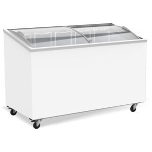 Gefriertruhe mit Glasdeckel - 397 L - CombiSteel