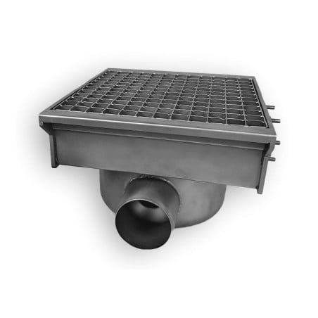 Floor Gutter - 300 x 265 mm - 2 Outlets