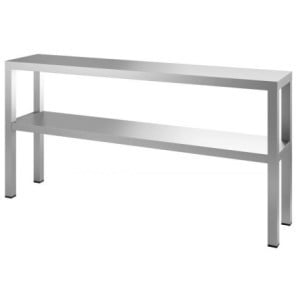 Plank Tafel 2 Niveaus 1800x300mm | CombiSteel - Kwaliteit RVS Meubels