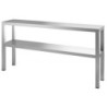 Étagère Table 2 Niveaux 1800x300mm | CombiSteel - Meubles Inox Qualité