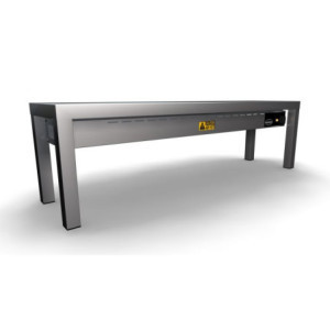 Keramisch Verwarmd Rek 1 Niveau - 1200x300 mm - Combisteel - Hoge Kwaliteit