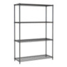 4 Level Black Shelf - CombiSteel | Optimal Storage