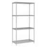 4-Tier Detachable Shelf - L 900 x D 450 mm - CombiSteel