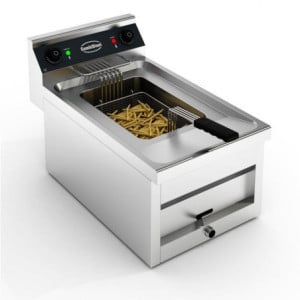 Elektrische Friteuse om neer te zetten - 12 L - 9000 W - CombiSteel