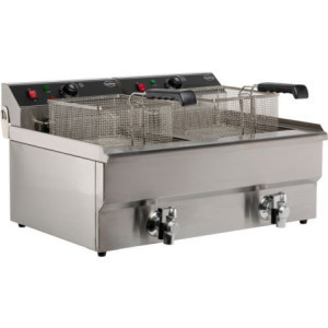 Electric Deep Fryer to Place - 2 x 10 L - CombiSteel