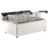 Professionelle Elektrische Fritteuse 2 x 6 L - CombiSteel