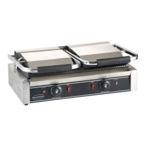 Grill Panini Dubbel - Geribbelde Platen - CombiSteel